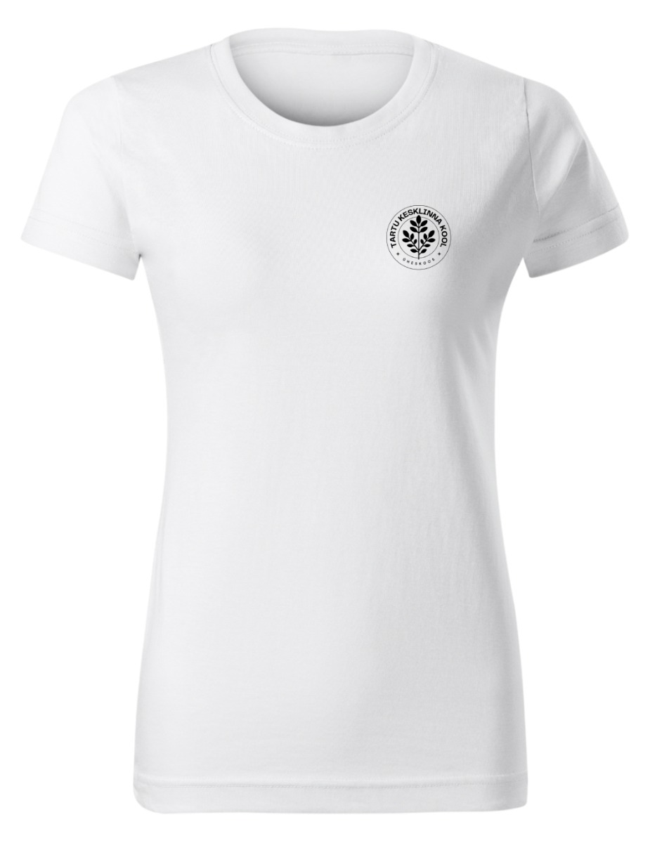 Naiste T-särk, valge