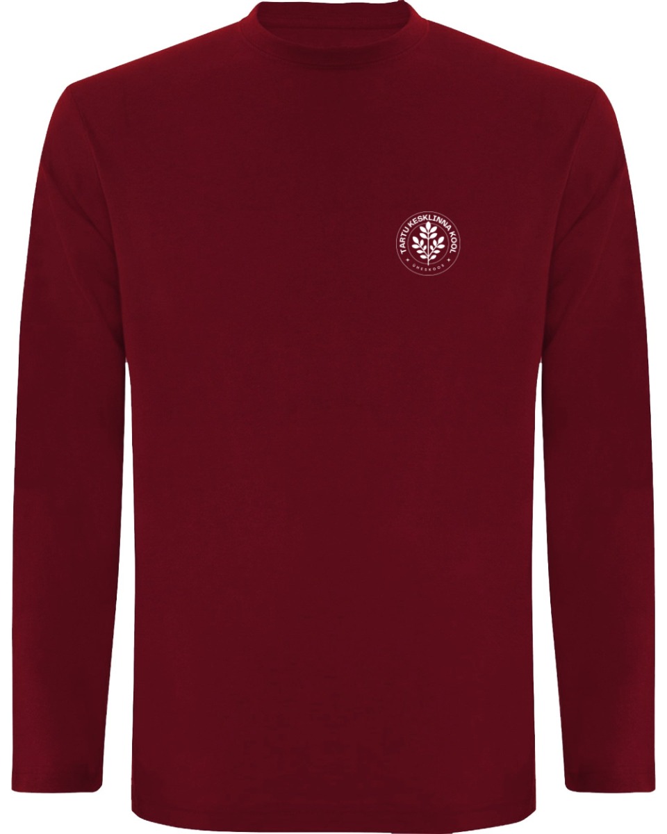 Unisex pikkade varrukatega särk, bordoo