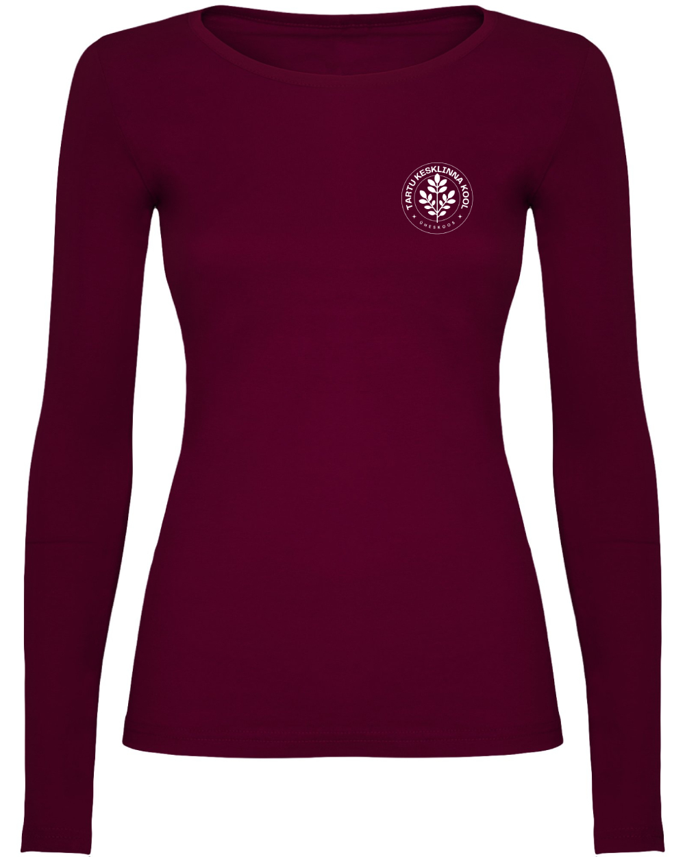 Naiste pikkade varrukatega särk, bordoo