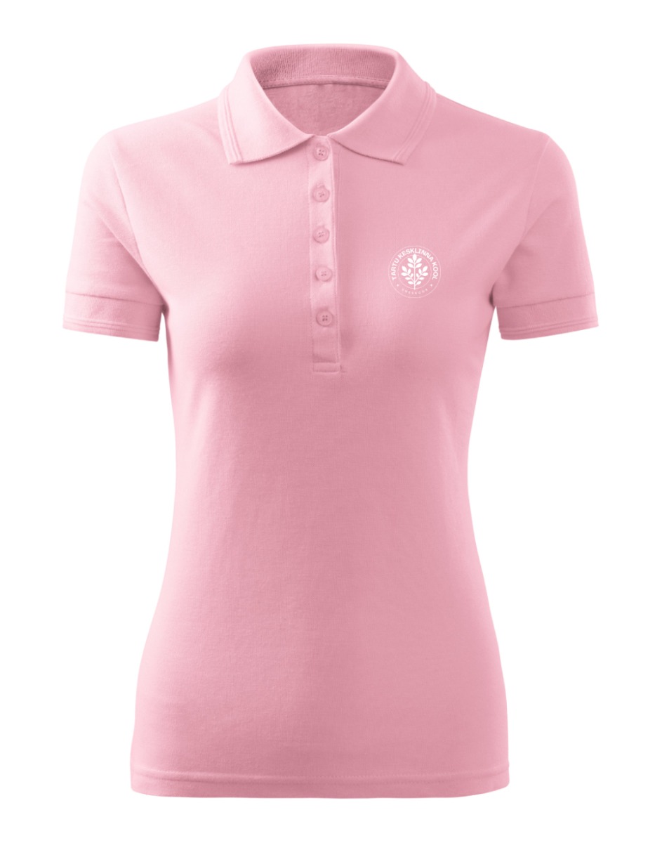 Naiste polosärk, roosa