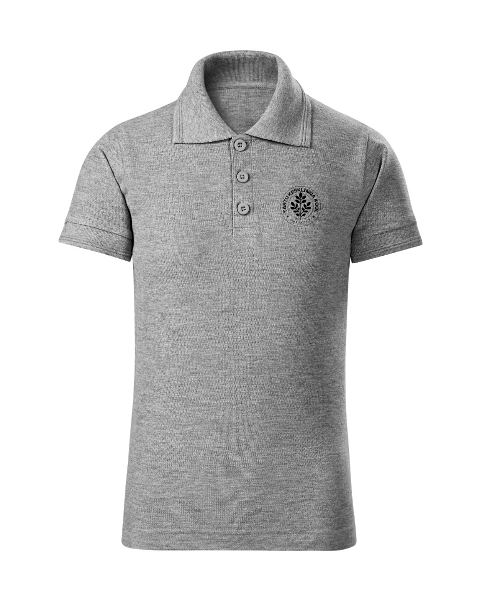 Laste kitsas polosärk, hall