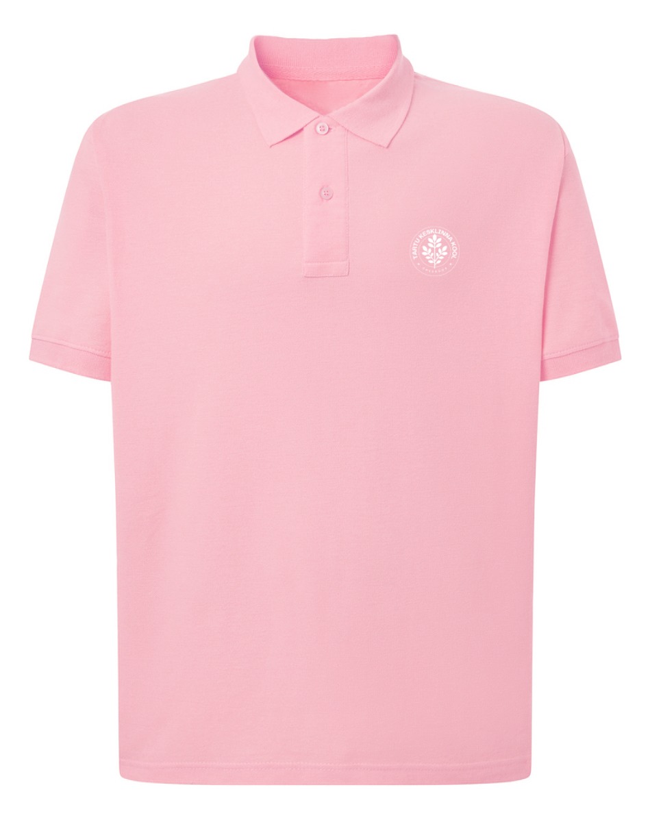 Meeste polosärk, roosa