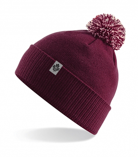 Tutimüts, bordoo-valge