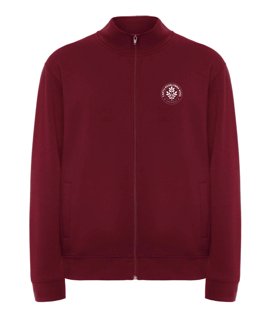 Laste lukuga jakk, bordoo